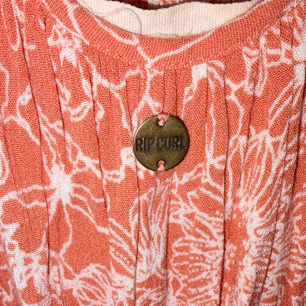 Peach Ripcurl Coverup - Picture 3 of 4